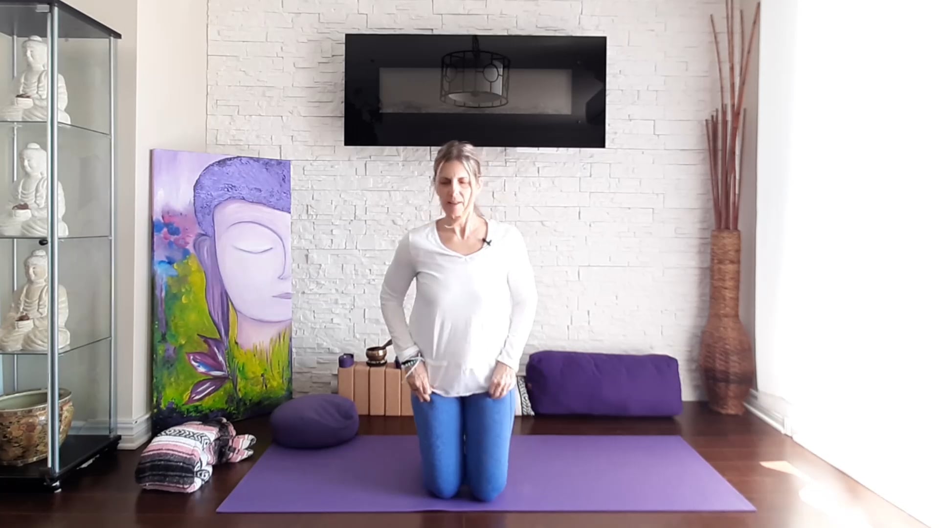 Jour 26. Yoga pour avoir les idées claires avec France Auger (32 min)
