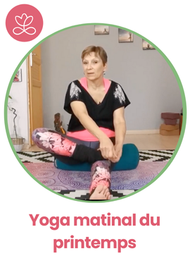 Yoga matinal du printemps