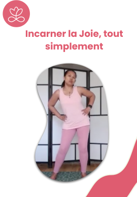 Incarner la Joie, tout simplement