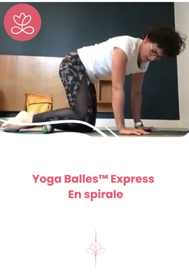 Yoga Balles™️ Express - En spirale