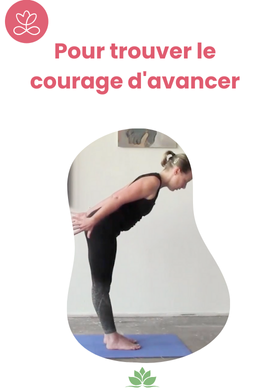 Pour trouver le courage d'avancer