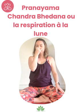 Pranayama - Chandra Bhedana ou la respiration à la lune