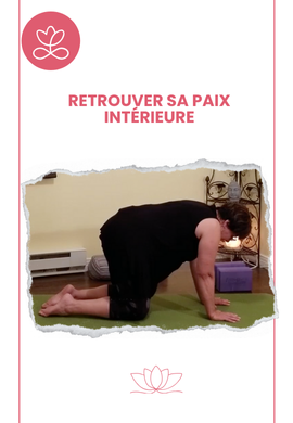 Séance de yoga - Retrouver sa paix intérieure