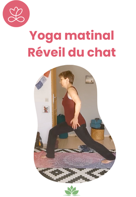 Yoga matinal - Réveil du chat