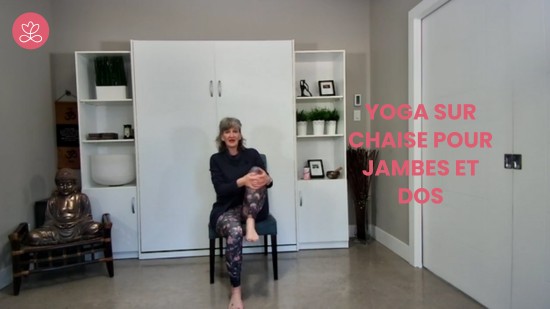 8.2 Yoga sur chaise pour jambes et dos